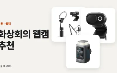 화상회의 웹캠 추천, 풀HD 가성비 3개면 충분해요 (재택·팀미팅용)